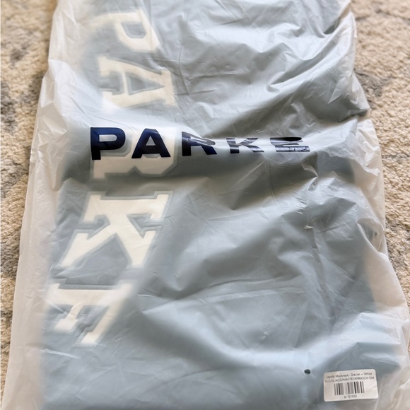 NIB PARKE Varsity Mockneck Glacier White - Picture 5 of 6
